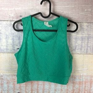 Topia Zig Zag Detail Crop Top P4